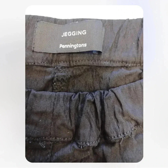 Penningtons Black  Jegging Size 1X - Picture 5 of 9